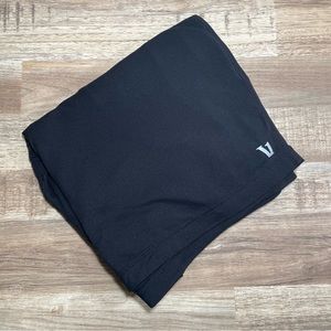 Vuori Ponto Athletic Gym Casual Drawstring Shorts Men's Size Medium Black EUC